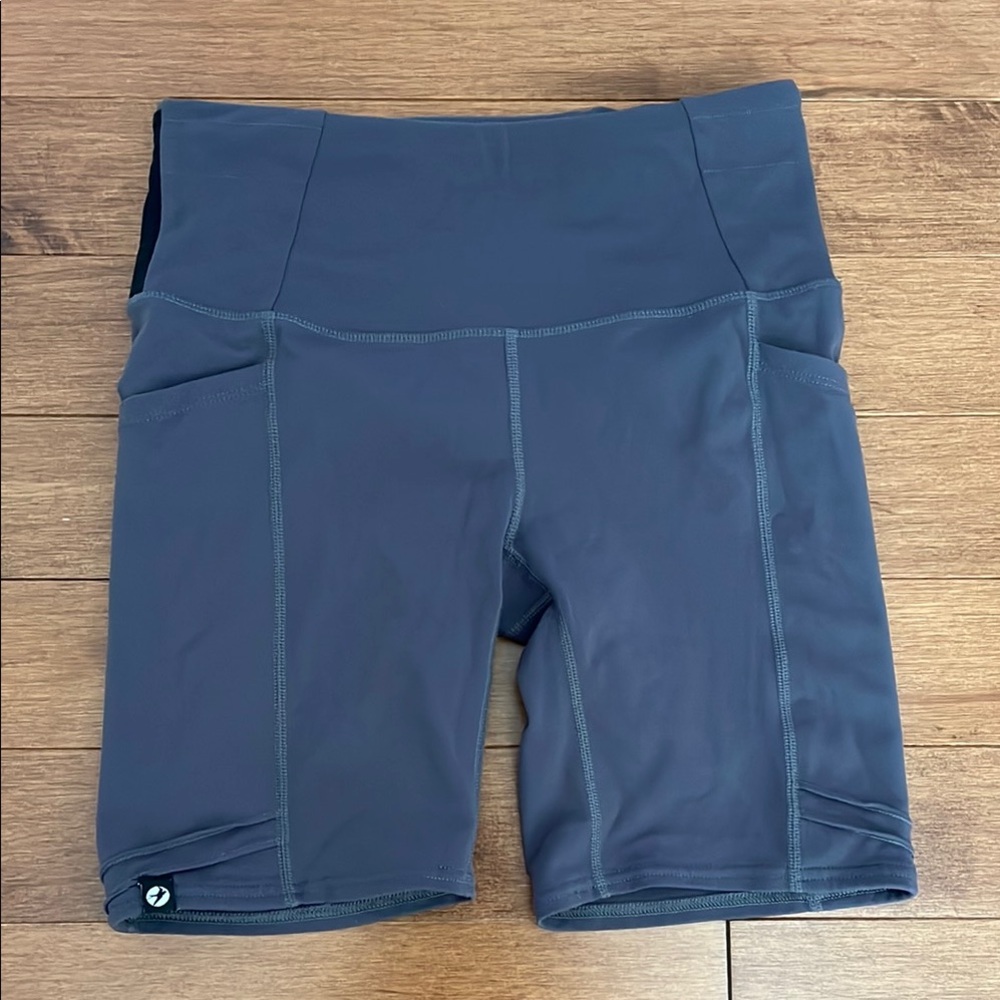 Women's Blue Athletic Shorts
